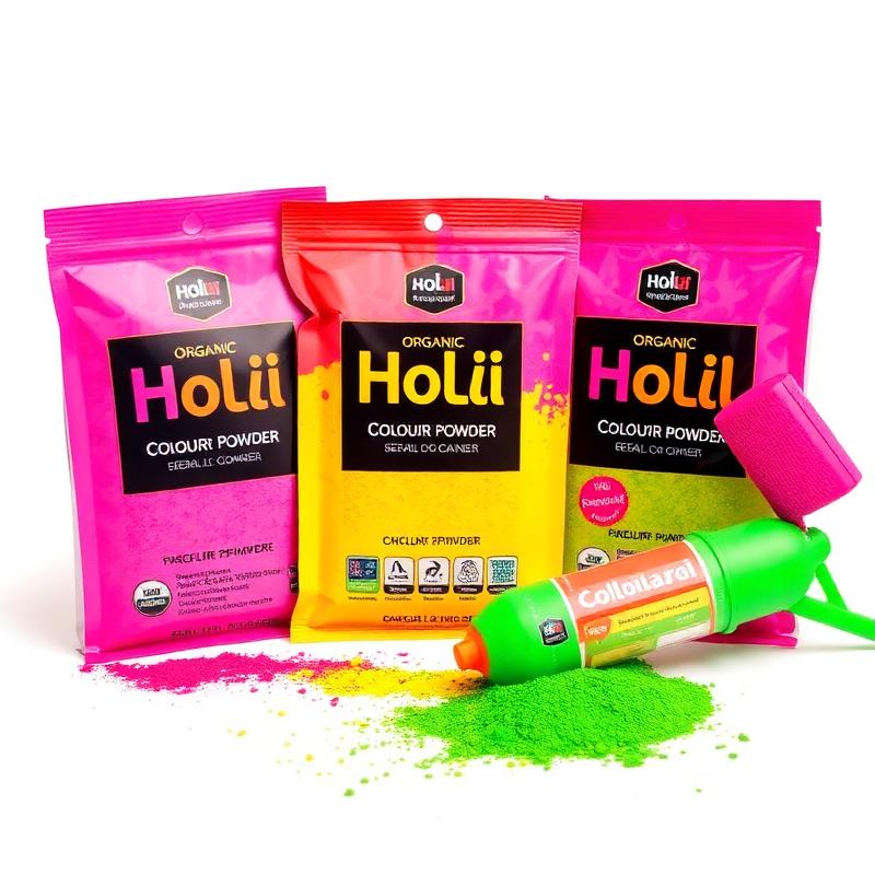 Organic Holi Colours Gift Pack
