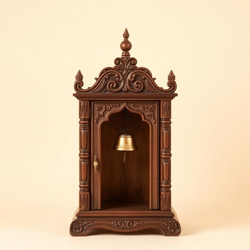 Wooden Mandir Temple for Home