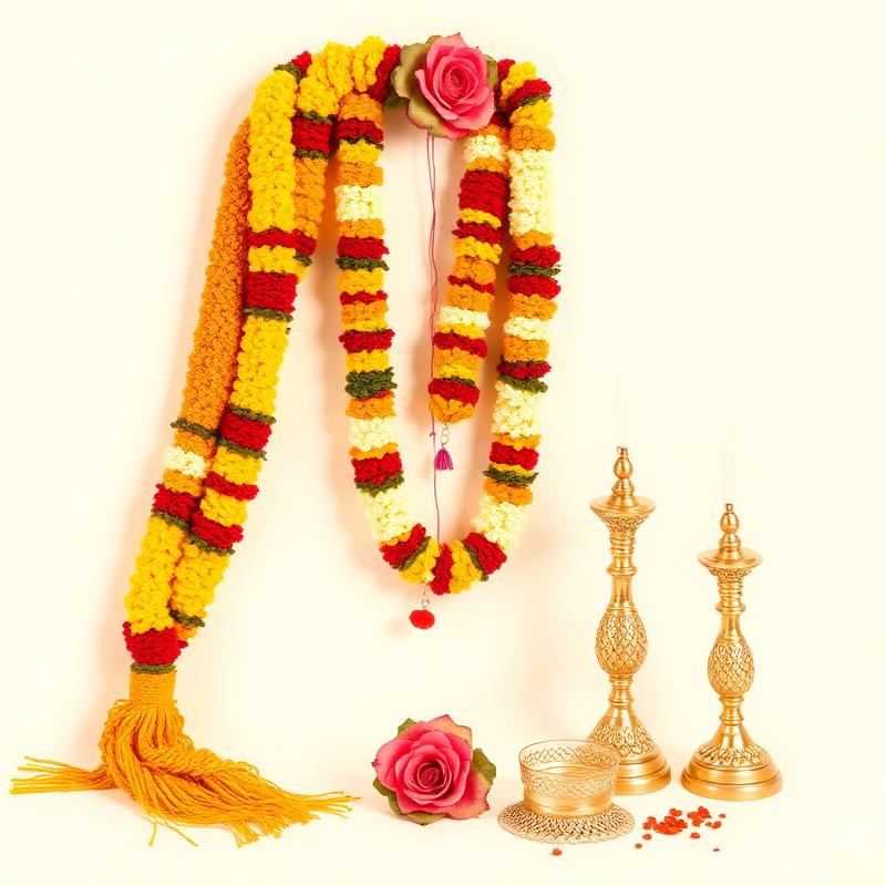 Wedding Marigold Toran & Backdrop Set